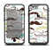 The Fashion Mustache Variety On White Apple iPhone 6/6s LifeProof Fre Case Skin Set