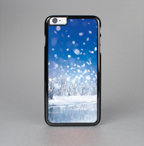 The Frozen Snowfall Pond Skin-Sert for the Apple iPhone 6 Plus Skin-Sert Case