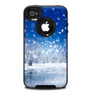 The Frozen Snowfall Pond Skin for the iPhone 4-4s OtterBox Commuter Case