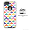 The Fun Colored Triangular Shaped Skin For The iPhone 4-4s or 5-5s Otterbox Commuter Case