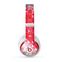 The Geometric Faded Red Heart Skin for the Beats by Dre Studio (2013+ Version) Headphones