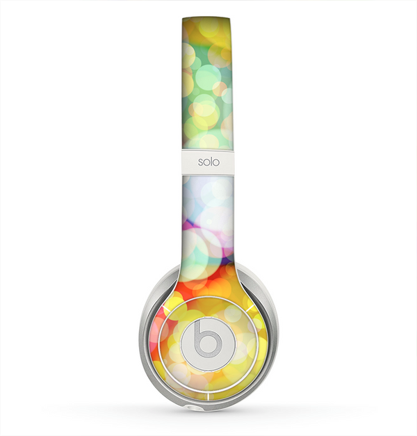 The Glistening Colorful Unfocused Circle Space Skin for the Beats by Dre Solo 2 Headphones