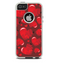 The Glossy Electric Hearts Skin For The iPhone 5-5s Otterbox Commuter Case