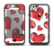 The Glossy Red 3D Love Hearts Apple iPhone 6/6s LifeProof Fre Case Skin Set