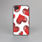 The Glossy Red 3D Love Hearts Skin-Sert for the Apple iPhone 4-4s Skin-Sert Case