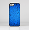 The Glowing Blue Vivid RainDrops Skin-Sert for the Apple iPhone 5c Skin-Sert Case