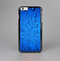 The Glowing Blue Vivid RainDrops Skin-Sert for the Apple iPhone 6 Plus Skin-Sert Case