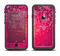 The Glowing Pink & White Lace Apple iPhone 6/6s LifeProof Fre Case Skin Set