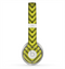 The Gold & Black Sketch Chevron Skin for the Beats by Dre Solo 2 Headphones