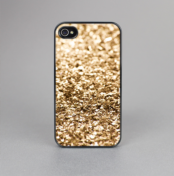 The Gold Glimmer V2 Skin-Sert for the Apple iPhone 4-4s Skin-Sert Case