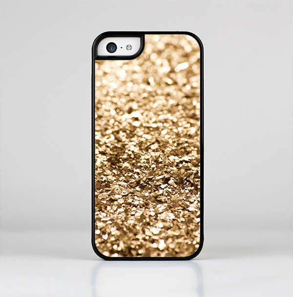 The Gold Glimmer V2 Skin-Sert for the Apple iPhone 5c Skin-Sert Case