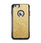 The Gold Glitter Ultra Metallic Apple iPhone 6 Plus Otterbox Commuter Case Skin Set
