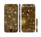 The Golden Glowing Stars Sectioned Skin Series for the Apple iPhone 6 Plus
