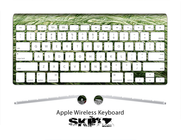 The Grassy Green Skin For The Apple Wireless Keyboard