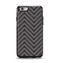 The Gray & Black Sketch Chevron Apple iPhone 6 Otterbox Symmetry Case Skin Set
