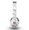 The Gray Floral Pattern V3 Skin for the Beats by Dre Original Solo-Solo HD Headphones