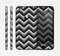 The Gray Toned Layered CHevron Pattern Skin for the Apple iPhone 6
