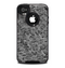 The Grayscale Flower Petals Skin for the iPhone 4-4s OtterBox Commuter Case