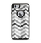 The Grayscale Gradient Chevron Zigzag Pattern Apple iPhone 6 Otterbox Defender Case Skin Set
