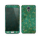The Green and Brown Diamond Pattern Skin For the Samsung Galaxy S5