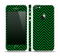 The Green & Black Sharp Chevron Pattern Skin Set for the Apple iPhone 5