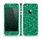 The Green Glitter Print Skin Set for the Apple iPhone 5