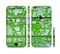 The Green Grunge Wood Sectioned Skin Series for the Apple iPhone 6 Plus