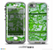 The Green Grunge Wood Skin for the iPhone 5-5s NUUD LifeProof Case for the LifeProof Skin