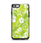 The Green Hawaiian Floral Pattern V4 Apple iPhone 6 Otterbox Symmetry Case Skin Set