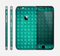 The Green Wavy Abstract Pattern Skin for the Apple iPhone 6