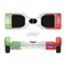 The Green, White and Red Flag Wood Full-Body Skin Set for the Smart Drifting SuperCharged iiRov HoverBoard