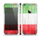 The Green, White and Red Flag Wood Skin Set for the Apple iPhone 5