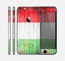 The Green, White and Red Flag Wood Skin for the Apple iPhone 6 Plus