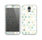 The Green and Yellow Layered Vintage Hexagons Skin For the Samsung Galaxy S5