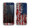 The Grungy American Flag Skin For the Samsung Galaxy S5