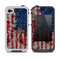 The Grungy American Flag Skin for the iPhone 4-4s LifeProof Case