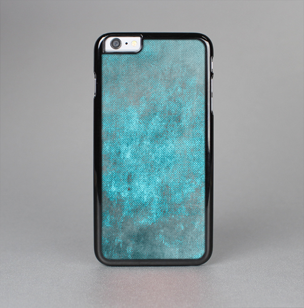 The Grungy Bright Teal Surface Skin-Sert for the Apple iPhone 6 Plus Skin-Sert Case