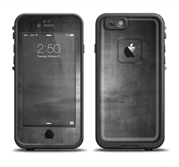 The Grungy Gray Panel Apple iPhone 6/6s LifeProof Fre Case Skin Set