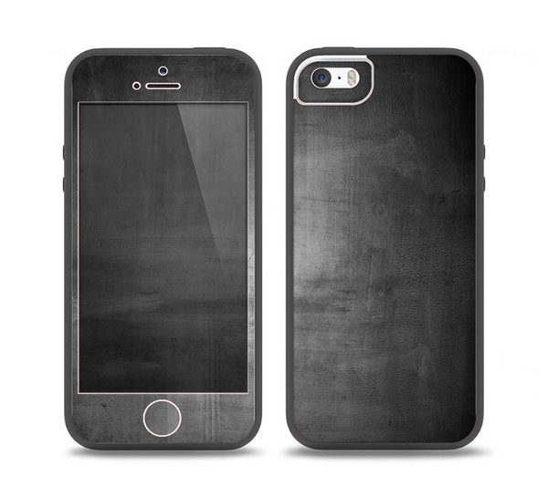 The Grungy Gray Panel Skin Set for the iPhone 5-5s Skech Glow Case