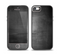 The Grungy Gray Panel Skin Set for the iPhone 5-5s Skech Glow Case