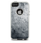 The Grungy Gray Textured Surface Skin For The iPhone 5-5s Otterbox Commuter Case