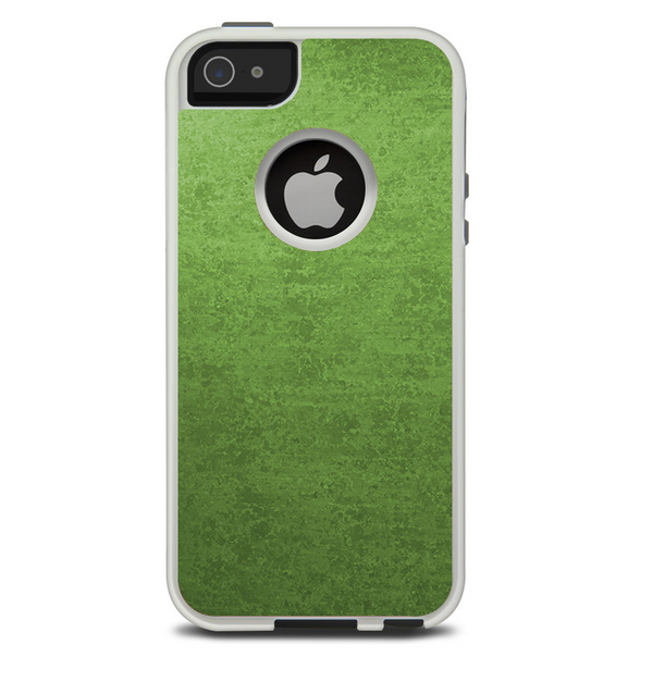 The Grungy Green Surface Skin For The iPhone 5-5s Otterbox Commuter Case