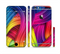 The HD Vibrant Colored Strands Sectioned Skin Series for the Apple iPhone 6 Plus