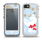 The Happy Winter Cartoon Cat Skin for the iPhone 5-5s OtterBox Preserver WaterProof Case