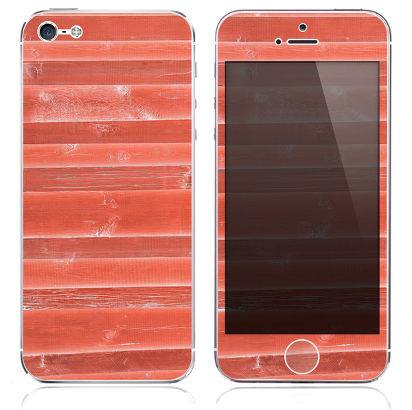 The Inverted Wood Planks V6 Skin for the iPhone 3, 4-4s, 5-5s or 5c