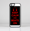 The Keep Calm & Beats On Red Skin-Sert for the Apple iPhone 5c Skin-Sert Case