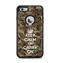 The Keep Calm & Carry On Camouflage Apple iPhone 6 Plus Otterbox Defender Case Skin Set