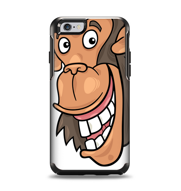 The Laughing Vector Chimp Apple iPhone 6 Otterbox Symmetry Case Skin Set