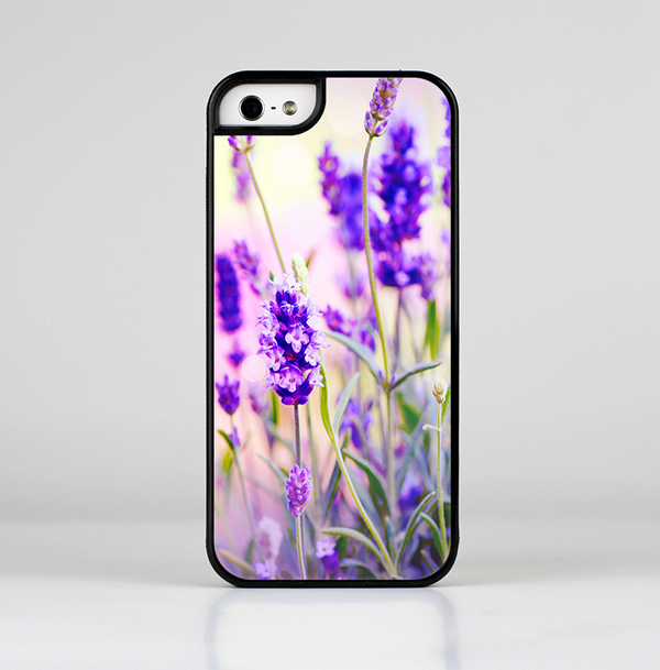 The Lavender Flower Bed Skin-Sert for the Apple iPhone 5-5s Skin-Sert Case
