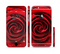The Layered Red Rose Sectioned Skin Series for the Apple iPhone 6 Plus